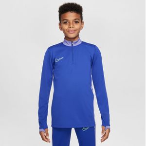 Nike Academy Dri-FIT Fußballtrainings-Longsleeve mit 1/4-Reißverschluss (ältere Kinder) - Lila