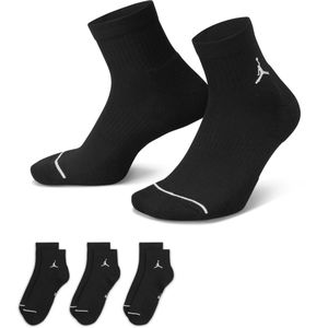 Jordan Knöchelsocken für jeden Tag (3 Paar) - Schwarz