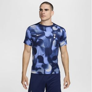 Tottenham Hotspur Academy Pro Nike Dri-FIT Pre-Match Kurzarm-Fußballoberteil (Herren) - Blau