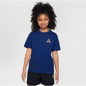 Nike ACG T-Shirt mit Dri-FIT-Technologie (ältere Kinder) - Blau