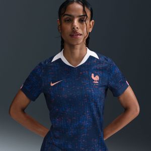 FFF 2025 Stadium Home (Frauenteam) Nike Dri-FIT Replika-Fußballtrikot (Damen) - Blau