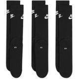 Nike Sportswear Everyday Essential Crew-Socken (3 Paar) - Schwarz