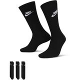 Nike Sportswear Everyday Essential Crew-Socken (3 Paar) - Schwarz