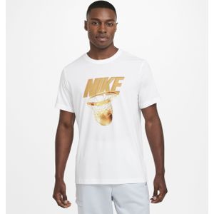 Nike Dri-FIT Basketball-T-Shirt (Herren) - Weiß
