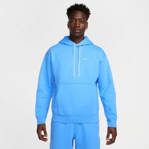 Nike Solo Swoosh Fleece-Hoodie für Herren - Blau
