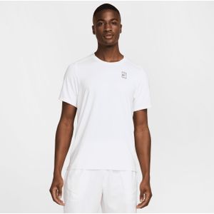 NikeCourt Advantage Dri-FIT Tennisoberteil (Herren) - Weiß