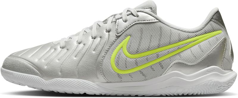 Nike Tiempo Legend 10 Academy Low Top Fußballschuh für Hallen- und Hartplätze - Grau