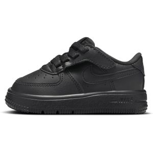 Nike Force 1 Low EasyOn Schuh für Babys und Kleinkinder - Schwarz