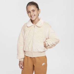 Nike Sportswear Jacke für ältere Kinder (Mädchen) - Braun