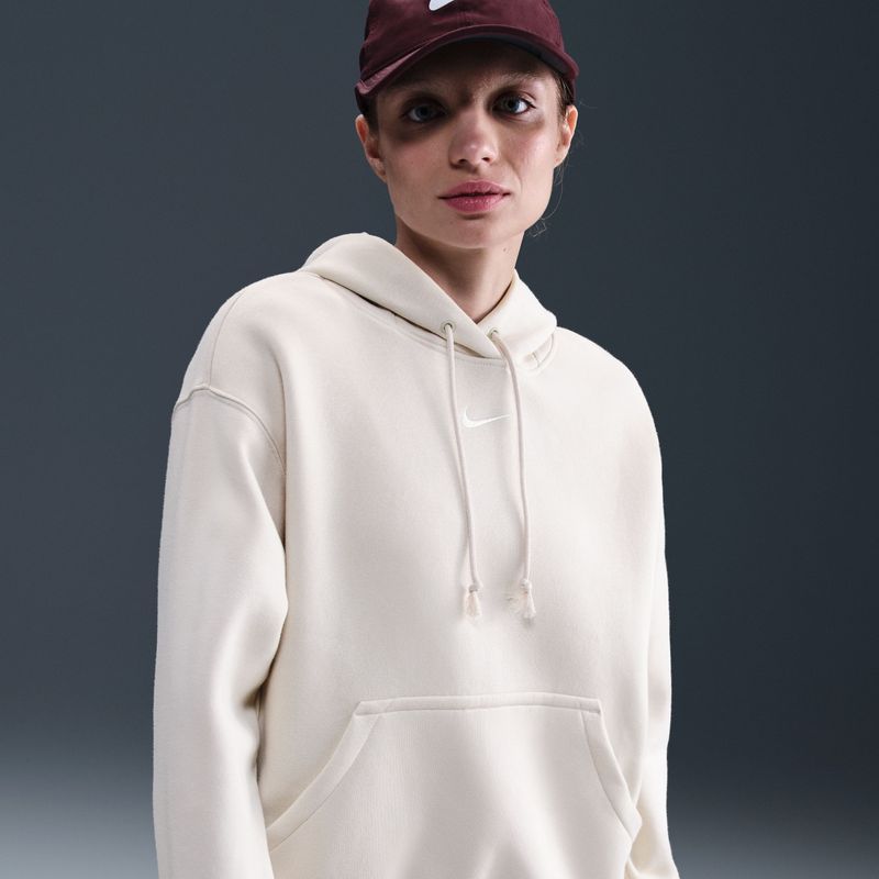Nike Sportswear Phoenix Fleece Oversize-Hoodie für Damen - Braun