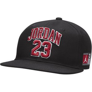 Jordan Trikot-Cap mit flachem Schirm (ältere Kinder) - Schwarz