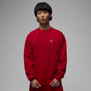 Jordan Brooklyn Fleece Sweatshirt mit Rundhalsausschnitt für Herren - Rot