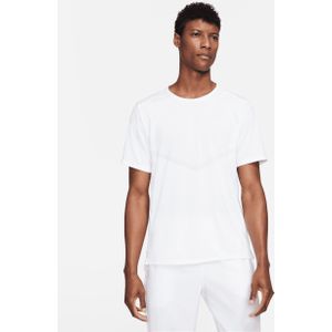 Nike Rise 365 Dri-FIT Kurzarm-Laufoberteil für Herren - Weiß
