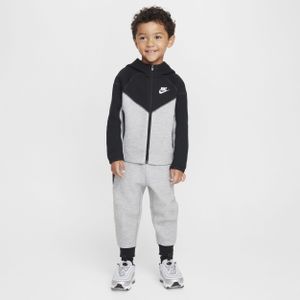 Nike Sportswear Tech Fleece Full-Zip Set Zweiteiliges Hoodie-Set für Kleinkinder - Grau