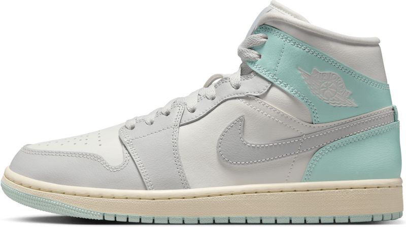 Air Jordan 1 Mid Damenschuh - Weiß