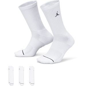 Jordan Crew-Socken für jeden Tag (3 Paar) - Weiß