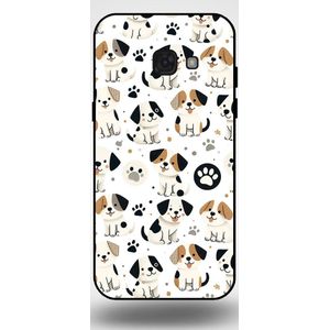 Telefoonhoesje voor Samsung  Galaxy A5 2017 met honden opdruk - TPU backcover case honden design