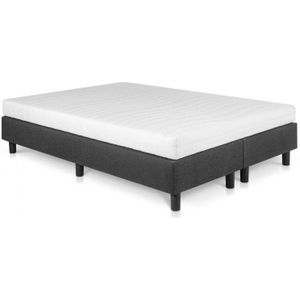 Boxspring Studio Luxe Pocketvering HR matras  - Antraciet