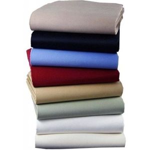 Hoeslakens - Katoen - Wit