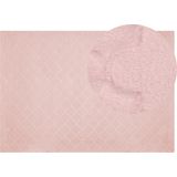 GHARO - Shaggy vloerkleed - Roze - 160 x 230 cm - Polyester