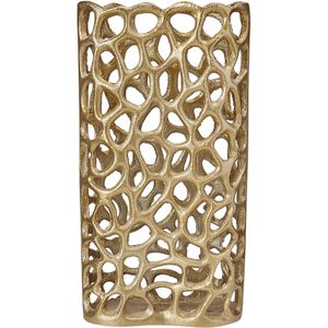 Beliani SANCHI - Decoratieve Vaas - Goud - Aluminium