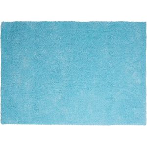 DEMRE - Shaggy vloerkleed - Blauw - 140 x 200 cm - Polyester