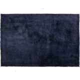 EVREN - Shaggy vloerkleed - Blauw - 160 x 230 cm - Polyester