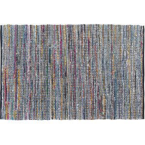 ALANYA - Laagpolig vloerkleed - Multicolor - 140 x 200 cm - Katoen
