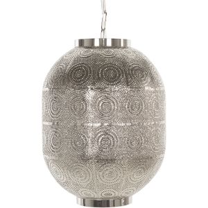 Hanglamp zilver metaal metaalwerk marokkaanse stijl verlichting