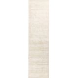 GESI II - Vloerkleed - Lichtbeige - 80 x 300 cm - Viscose