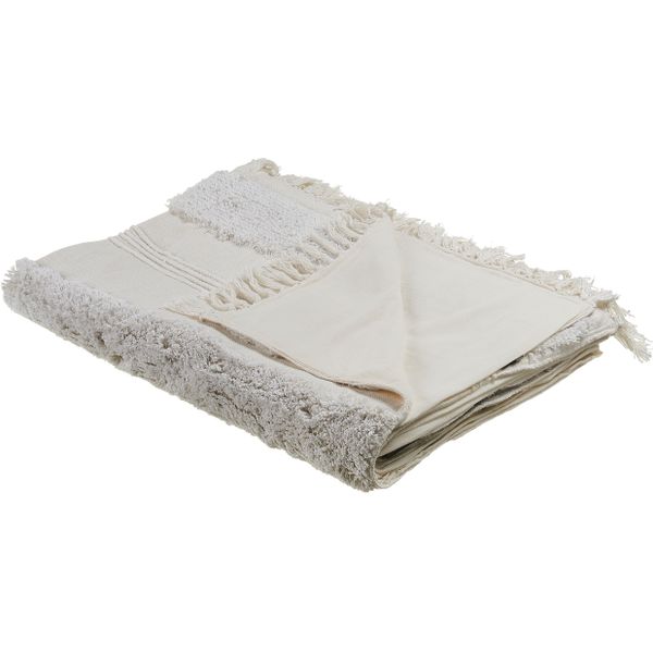 Witte Katoenen deken goedkoop kopen? | Lage prijs | beslist.be