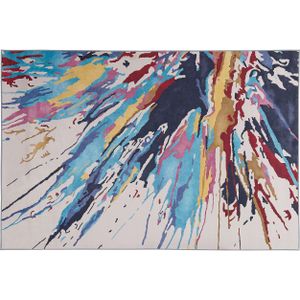 KARABUK - Laagpolig vloerkleed - Multicolor - 160 x 230 cm - Polyester