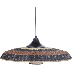 Hanglamp verlichting lamp meerkleurig papieren touw ronde vorm moderne stijl handgemaakt