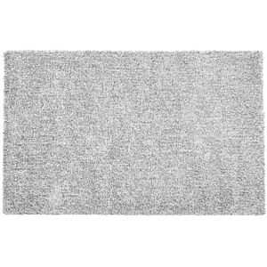 DEMRE - Shaggy vloerkleed - Grijs gemêleerd - 200x300 cm - Polyester