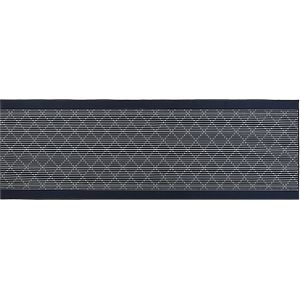 CHARVAD - Laagpolig vloerkleed - Grijs - 80 x 240 cm - Polyester