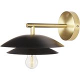 LASOLO - Wandlamp - Zwart - Metaal