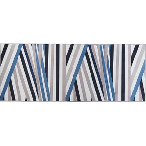 ARTHUR - Laagpolig vloerkleed - Multicolor - 80 x 200 cm - Polyester