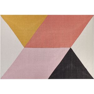 NIZIP - Modern vloerkleed - Multicolor - 160 x 230 cm - Katoen