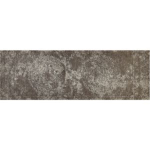 BEYKOZ - Laagpolig vloerkleed - Bruin - 60 x 180 cm - Katoen
