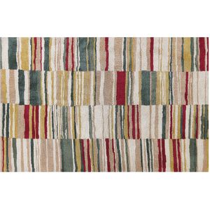 FATSA - Laagpolig Vloerkleed - Multicolor - 140 X 200 cm - Polyester