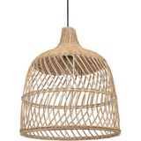 Hanglamp Lichte Naturel Rattan Hand Geweven Rieten Kap Plafondlamp Boho Stijl