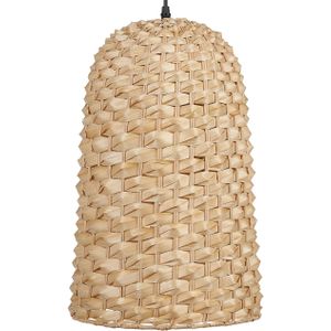 Hanglamp Licht Hout Bamboe Natuurlijke Hand Geweven Rieten Kap Plafondlamp Boho Stijl