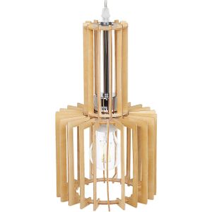Hanglamp licht hout MDF metalen hanglamp verlichting open lampenkap boho ontwerp keuken woonkamer decoraties