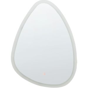 Hangende LED-spiegel ø 78 cm Modern Eigentijds Badkamerijdelheid Wandmontage Make-Up Slaapkamer