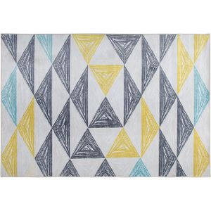 KALEN - Laagpolig Vloerkleed - Multicolor - 160 X 230 cm - Polyester