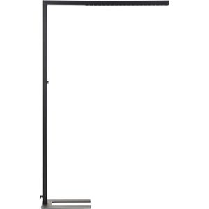 Vloerlamp LED zwart aluminium 194 cm hoogte knop dimmer modern lamp staand interieur kantoor