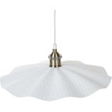 Hanglamp wit messing modern industriële stijl plafondlamp verlichting lampen woonkamer eetkamer