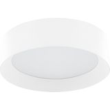 Plafondlamp Wit Staal Acryl Ingebouwde LED-lampjes Ronde Vorm Decoratieve Moderne Verlichting