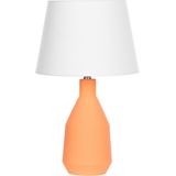 LAMBRE - Tafellamp - Oranje - Keramiek