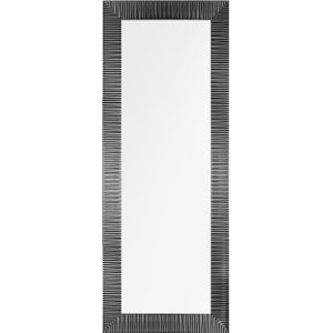 DRAVEIL - Wandspiegel - Zwart - Synthetisch materiaal
